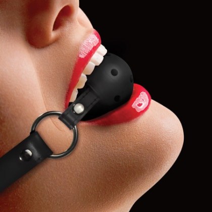 Ouch! Ballknebel, schwarz Ouch! Ballknebel, schwarz