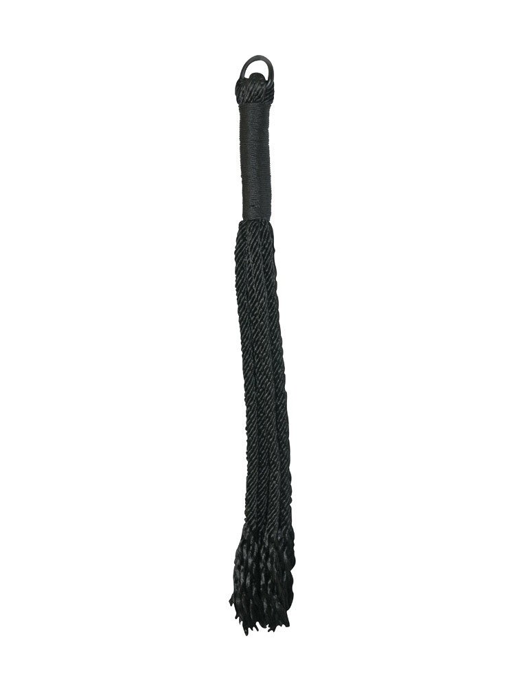 Sex & Mischief Shadow Rope Flogger: Flogger, schwarz