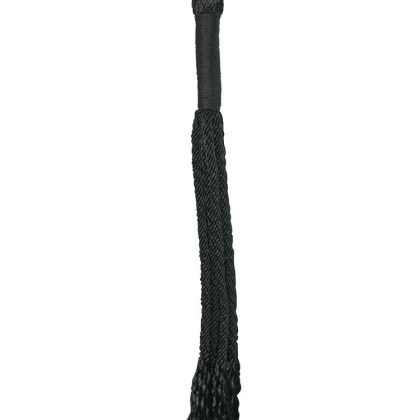 Sex & Mischief Shadow Rope Flogger: Flogger, schwarz Sex & Mischief Shadow Rope Flogger: Flogger, schwarz