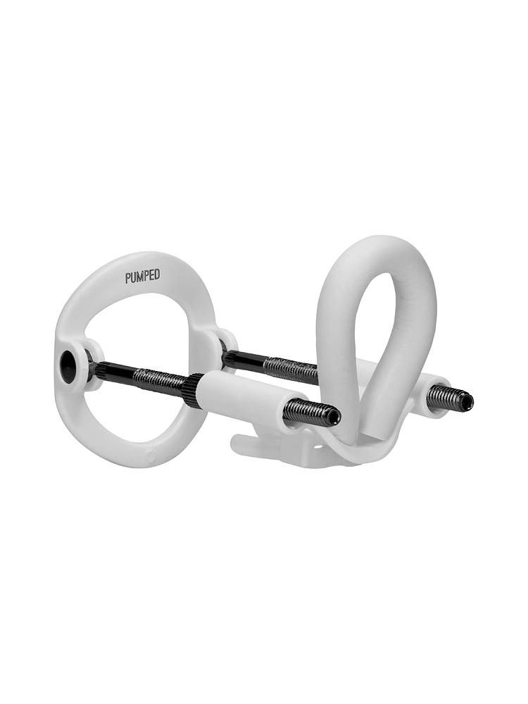 Pumped Penis Extender: Penis-Trainer, weiß