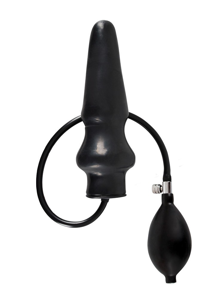 Analplug mit Pumpe, schwarz