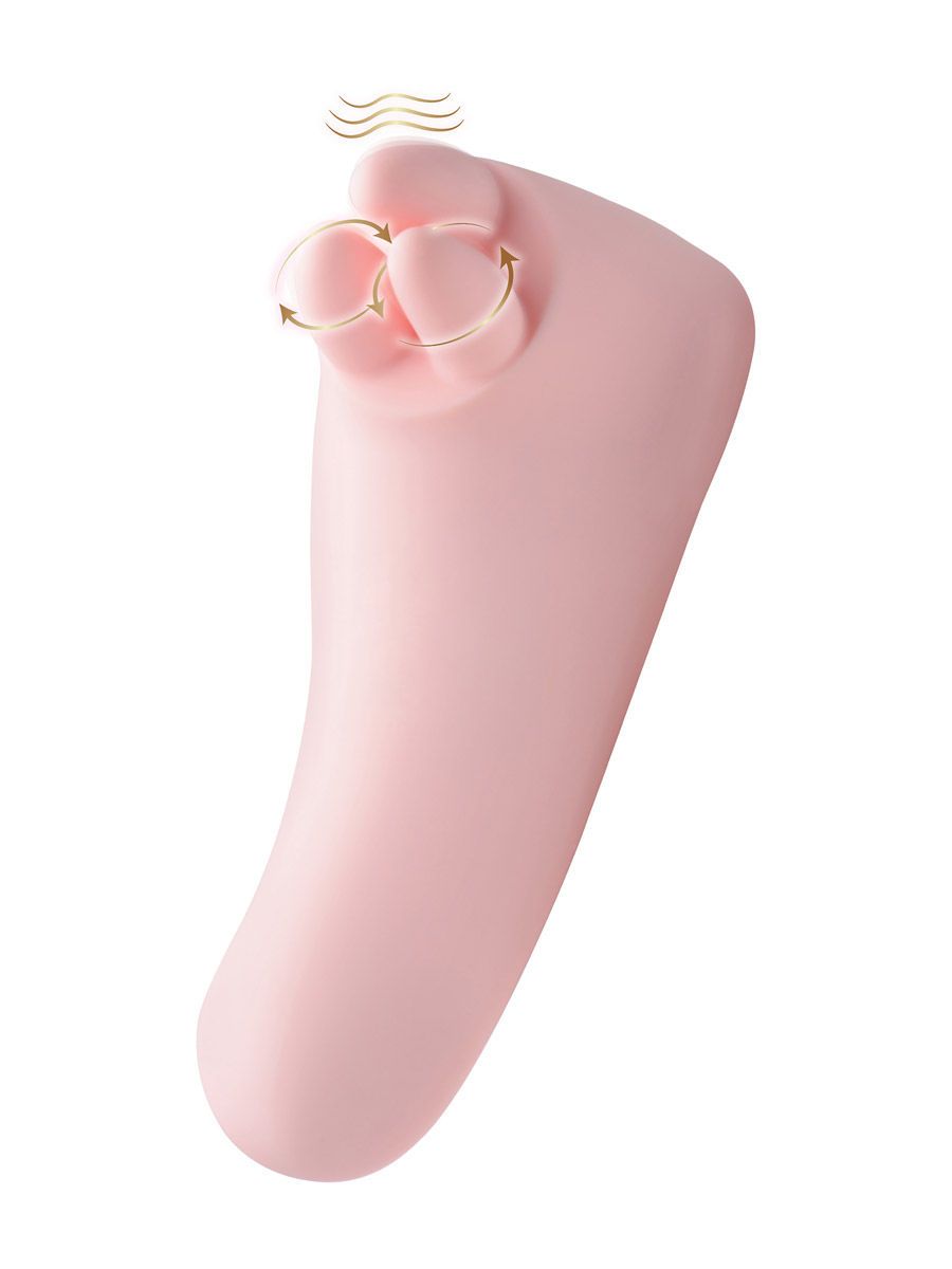 Vibrassage Fondle: Klitoris-Vibrator, pink