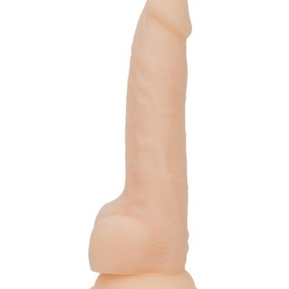 Naked Addiction Dual-Density Dong 8": Fester Dildo mit Saugfuß, haut Naked Addiction Dual-Density Dong 8": Fester Dildo mit Saugfuß, haut