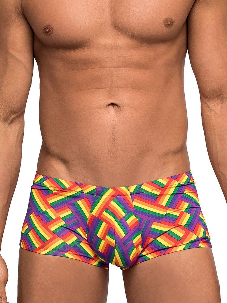 Male Power Pride Fest: Mini Short, bunt (S)