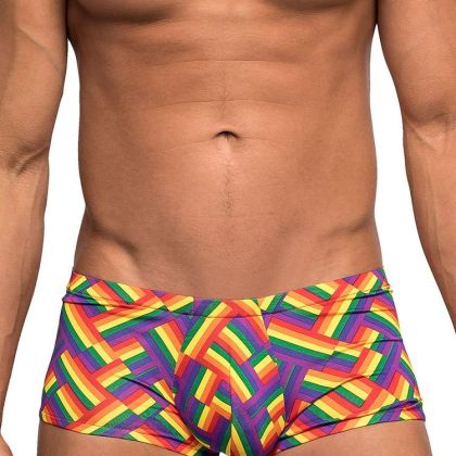 Male Power Pride Fest: Mini Short, bunt (XL) Male Power Pride Fest: Mini Short, bunt (XL)