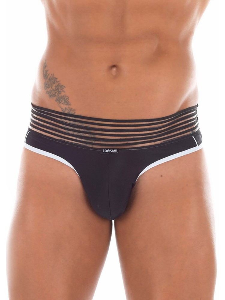 Look Me Idol: String, schwarz (M)