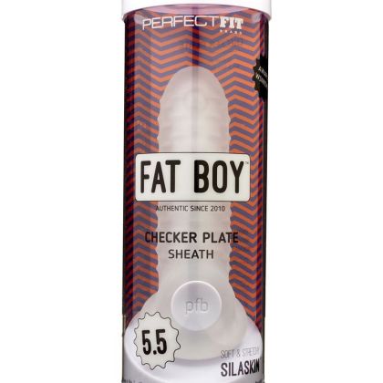 Perfect Fit Fat Boy Checker 5.5: Penishülle, transparent Perfect Fit Fat Boy Checker 5.5: Penishülle, transparent