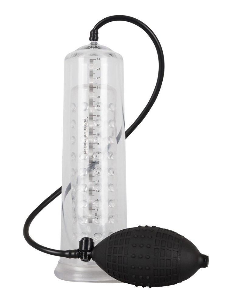 Mister Boner Fantastic Power Pump: Penispumpe, schwarz/transparent