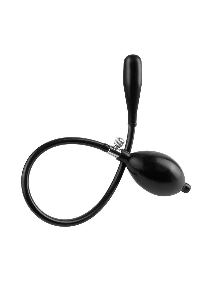 Anal Fantasy Inflatable Silicone Ass Expander: Analballon, schwarz