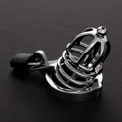 Triune Attica Chastity Cage: Edelstahl-Peniskäfig Triune Attica Chastity Cage: Edelstahl-Peniskäfig