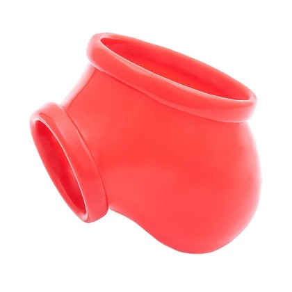 Toylie Ben: Latex-Hodenhülle, rot Toylie Ben: Latex-Hodenhülle, rot