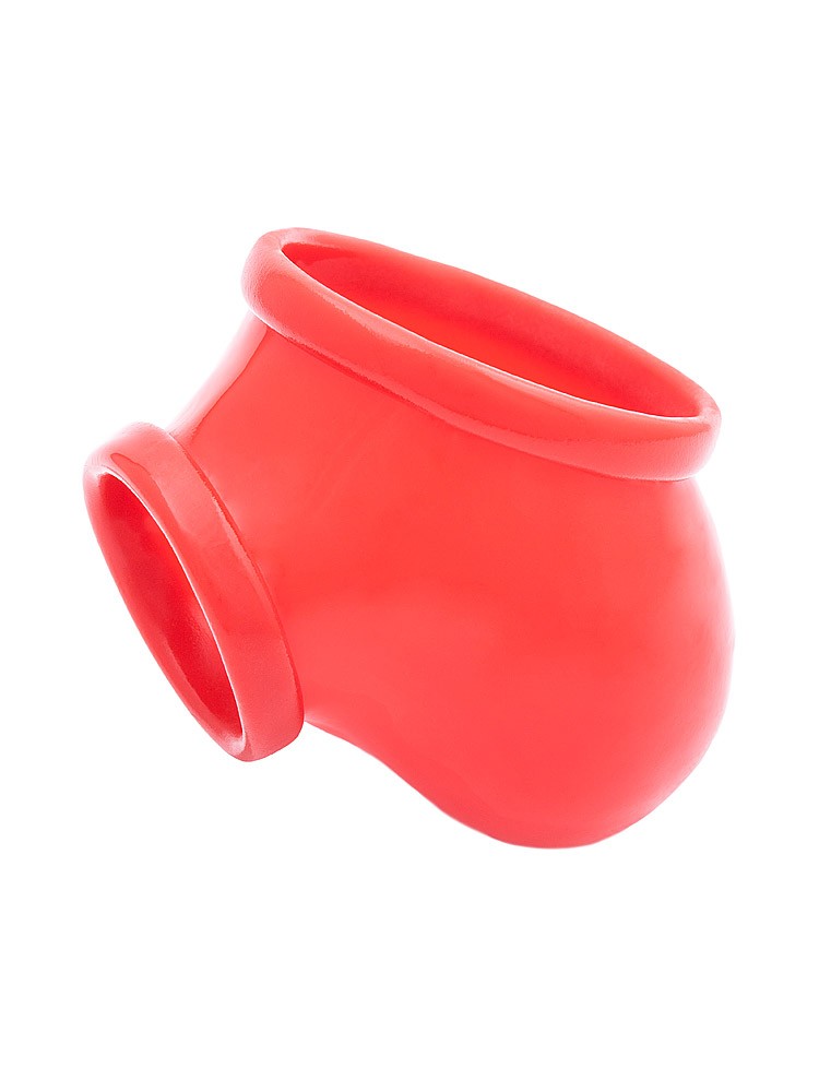 Toylie Ben: Latex-Hodenhülle, rot