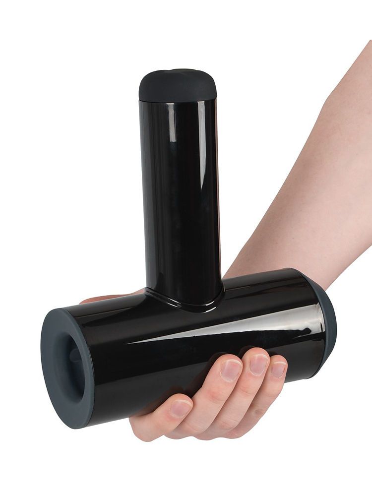 Rebel Vibrating Jerk Off: Masturbator, Schwarz