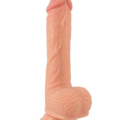 Realistixxx Latin Lover: Rotierender Vibrator mit Hoden, haut Realistixxx Latin Lover: Rotierender Vibrator mit Hoden, haut