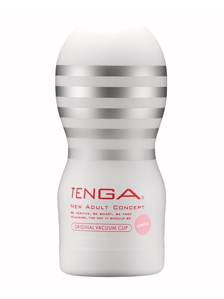 Tenga Original Vacuum Cup Gentle: Masturbator, weiß