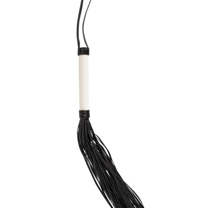 Bad Kitty Minipeitsche, schwarz/weiß Bad Kitty Minipeitsche, schwarz/weiß