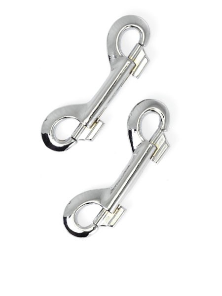 Doppel-Karabinerhaken, 2er Set