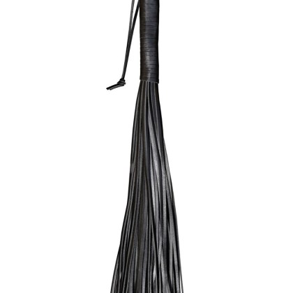 Xx-DreamsToys: Leder-Peitsche, schwarz Xx-DreamsToys: Leder-Peitsche, schwarz