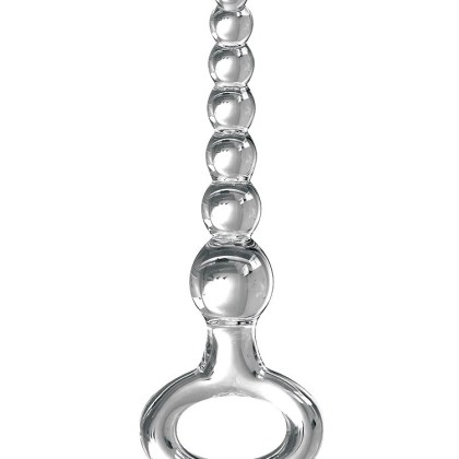 Icicles No 67: Glas-Analdildo, transparent Icicles No 67: Glas-Analdildo, transparent