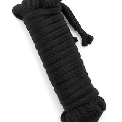 Bristol Bondage Rope: Bondage-Seil 5m, schwarz Bristol Bondage Rope: Bondage-Seil 5m, schwarz