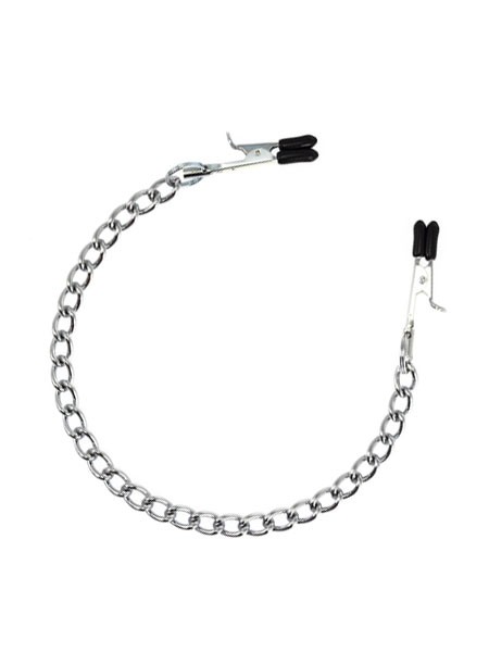 Metall-Nippelklemmen mit Kette