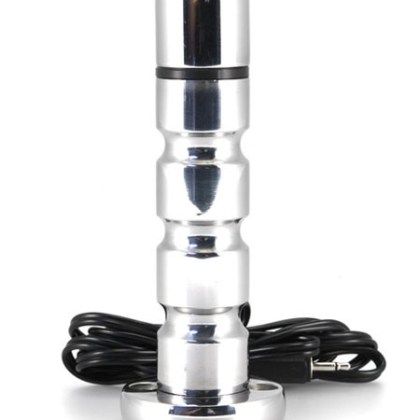 Elektro-Sex: Analdildo mit Rillen, bipolar Elektro-Sex: Analdildo mit Rillen, bipolar