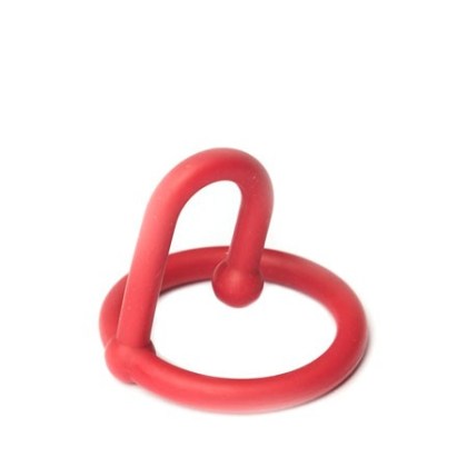 Sport Fucker Cum Stopper: Eichelring mit Spermastopper, rot Sport Fucker Cum Stopper: Eichelring mit Spermastopper, rot