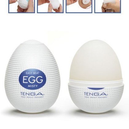 Tenga Ona Egg Misty: Einweg-Masturbator Tenga Ona Egg Misty: Einweg-Masturbator