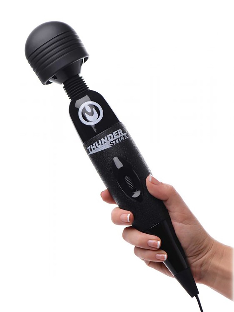 Master Series Thunder Stick: Wandvibrator, schwarz