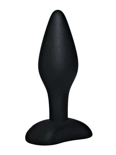 Black Velvet Small: Analplug, schwarz