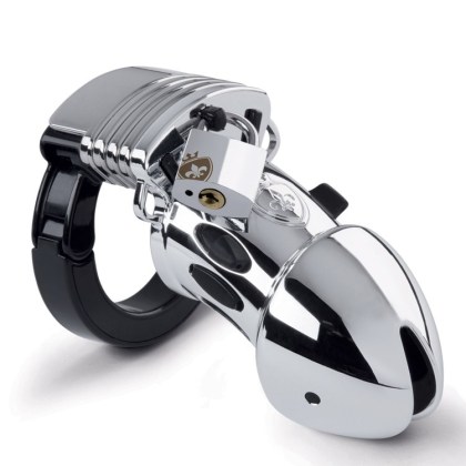 Mystim Pubic Enemy No 1 Silver Edition: Elektro-Keuschheitskäfig Mystim Pubic Enemy No 1 Silver Edition: Elektro-Keuschheitskäfig