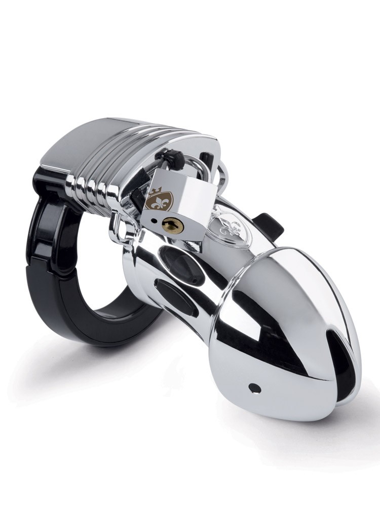 Mystim Pubic Enemy No 1 Silver Edition: Elektro-Keuschheitskäfig