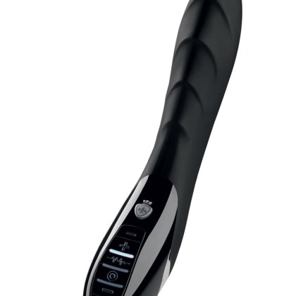 Mystim Sizzling Simon Black Edition: Elektro-Vibrator, schwarz Mystim Sizzling Simon Black Edition: Elektro-Vibrator, schwarz