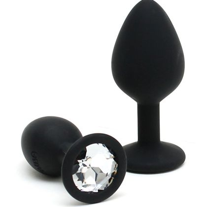 Berlin Bling: Analplug-Set 2-teilig, schwarz Berlin Bling: Analplug-Set 2-teilig, schwarz