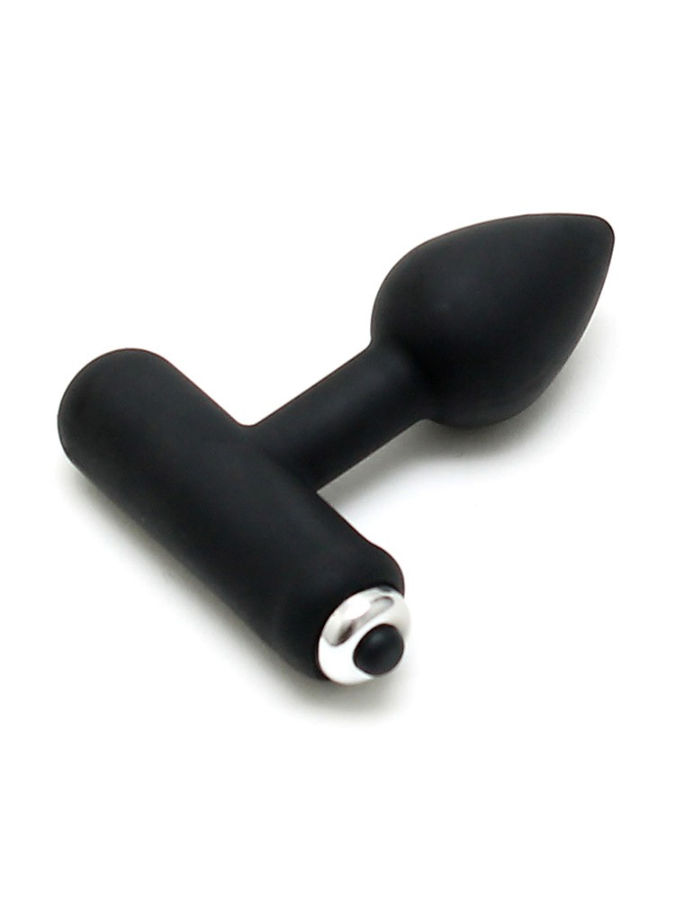 Silikon-Vibroplug, schwarz