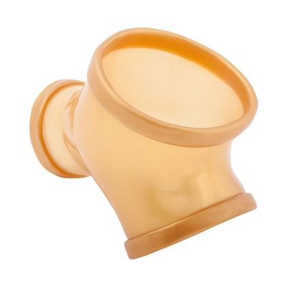 Toylie Gil: Latex-Penishülle mit Penis-/Hodenring, gold Toylie Gil: Latex-Penishülle mit Penis-/Hodenring, gold