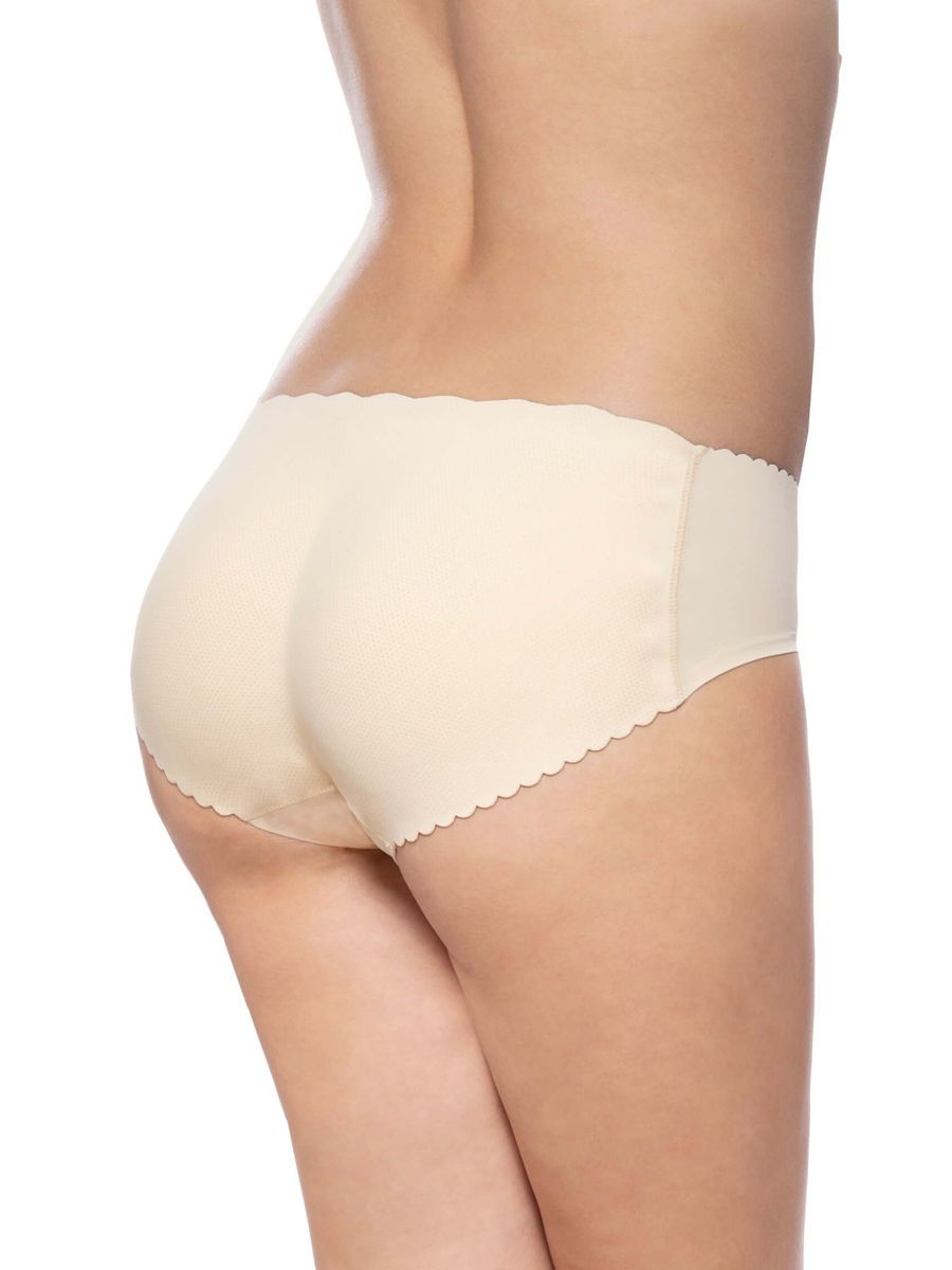 Bye Bra Padded Panties Low Waist: Hüftslip, nude (L)