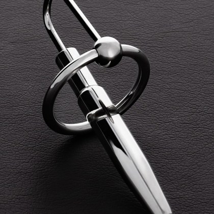 Triune Wedge Plug Ring Hollow: Edelstahl-Eichelring mit Penisplug (25mm) Triune Wedge Plug Ring Hollow: Edelstahl-Eichelring mit Penisplug (25mm)