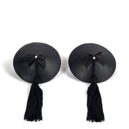 Bijoux Indiscrets Burlesque Tassel: Nipple Tassels, schwarz Bijoux Indiscrets Burlesque Tassel: Nipple Tassels, schwarz