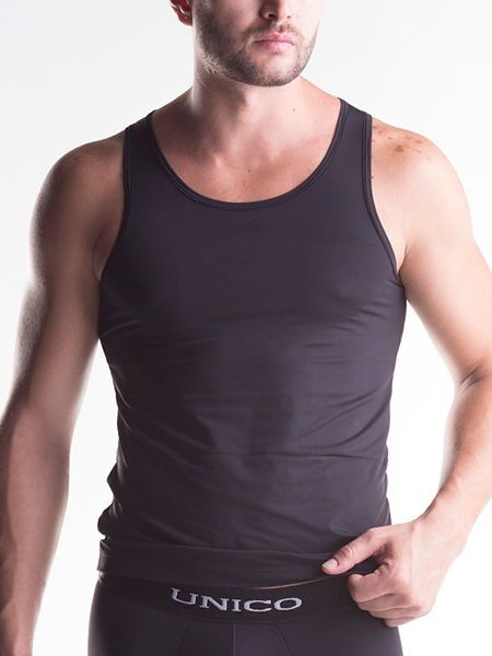 Unico Clasicos Micro: Sportshirt, schwarz (S)