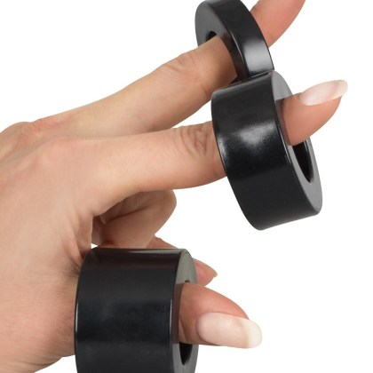 Rebel Ball Stretching Kit: Hodenstretcher-Set, schwarz Rebel Ball Stretching Kit: Hodenstretcher-Set, schwarz