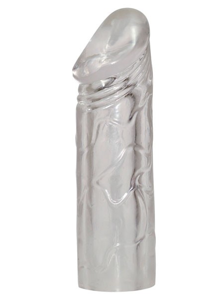 Rebel Mega Dick Sleeve: Penishülle, transparent