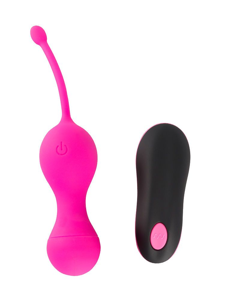 Sweet Smile Love Balls: Liebeskugeln mit Fernbedienung, pink