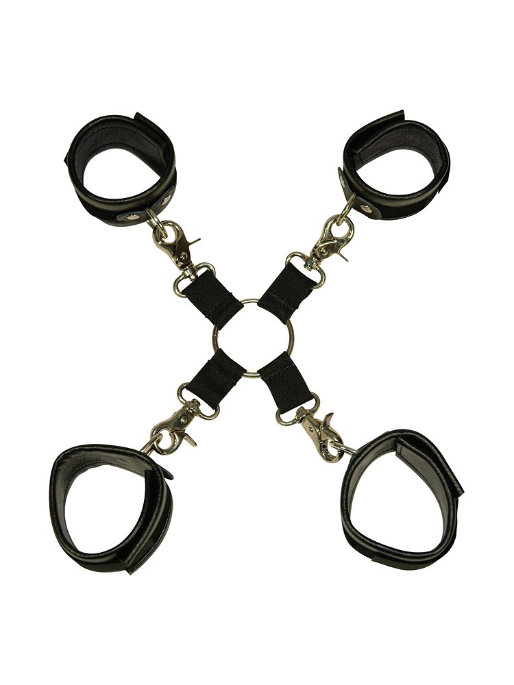 Bad Kitty Fesselkreuz, schwarz