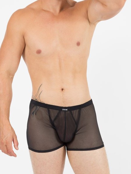 Look Me Malibu II: Boxer, schwarz (L)