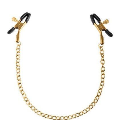 Fetish Fantasy Gold Nippelklemmen mit Kette Fetish Fantasy Gold Nippelklemmen mit Kette