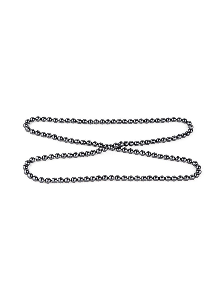 Bracli Atame: Perlenkette, schwarz