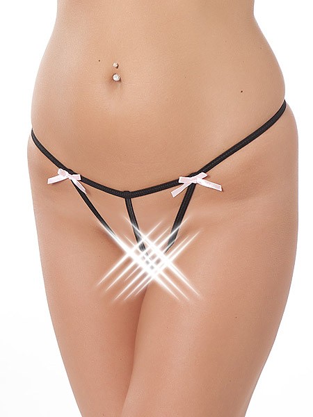 Minimalstring, schwarz (One Size)