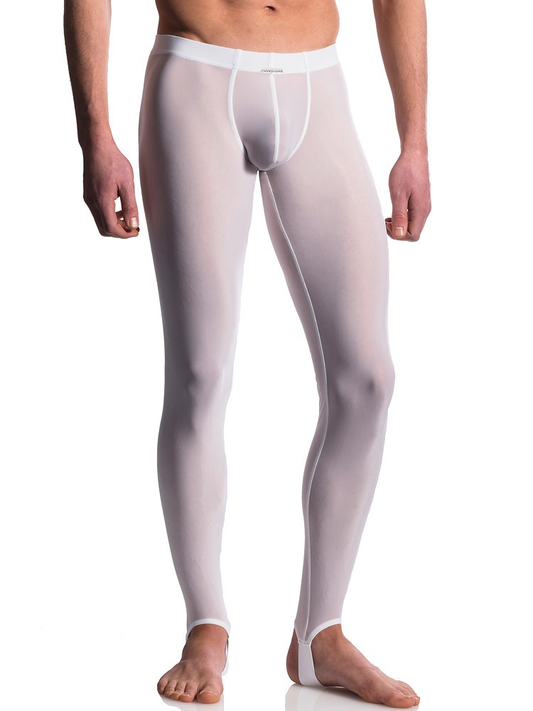 MANSTORE M101: Strapped Leggings, weiß (XXL)
