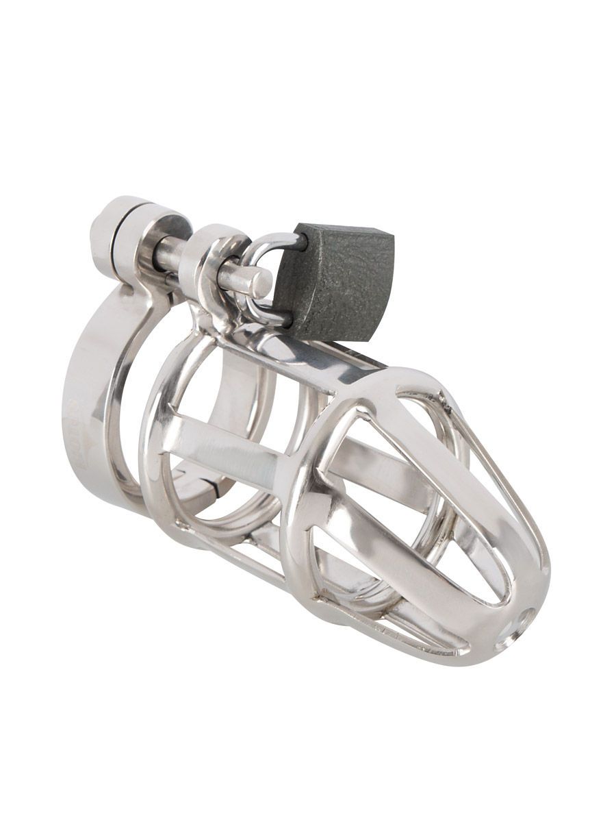 Chastity Cage: Peniskäfig, silber